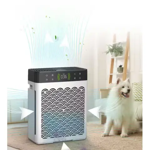 UV Aeris purgatores cum Activated Carbon Filtra