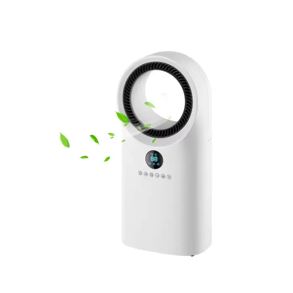 Turbo Aeris Circulation Bladeless Pedestal Floor Fan